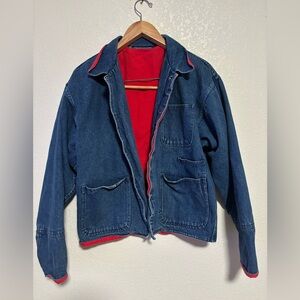Weathered Blues 90s Denim Vintage Jacket